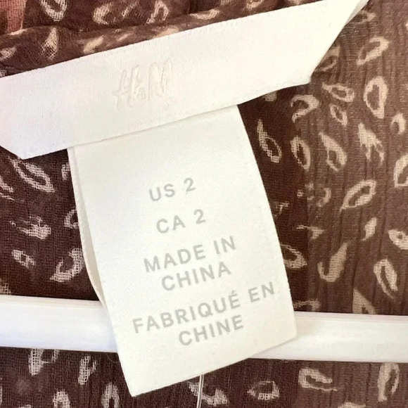 H&M Blouse with ties - Picture 3 of 7